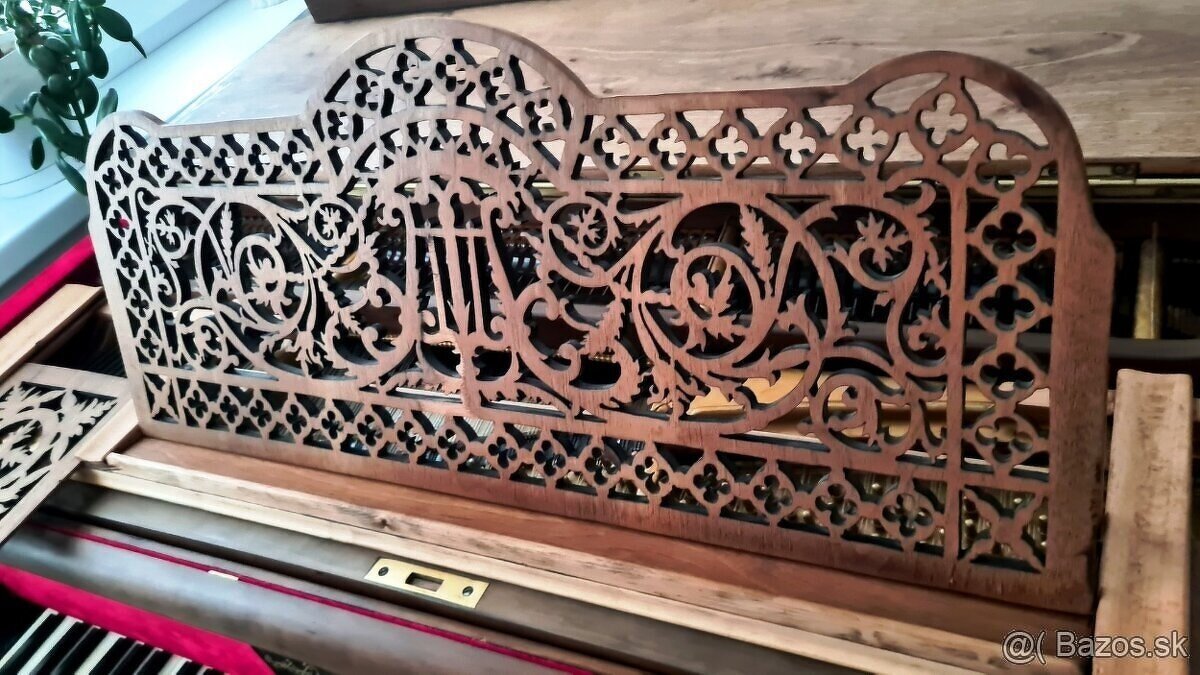 Predám starožitný klavír, krídlo Schrimpf z 19 storočia - 3