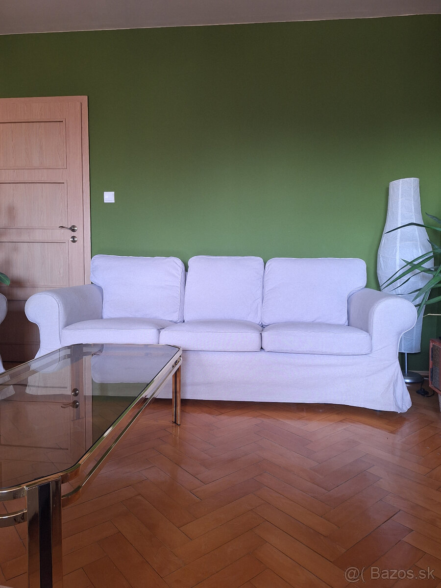 Ikea Ektorp sedacia súprava - svetlobéžová farba - 3