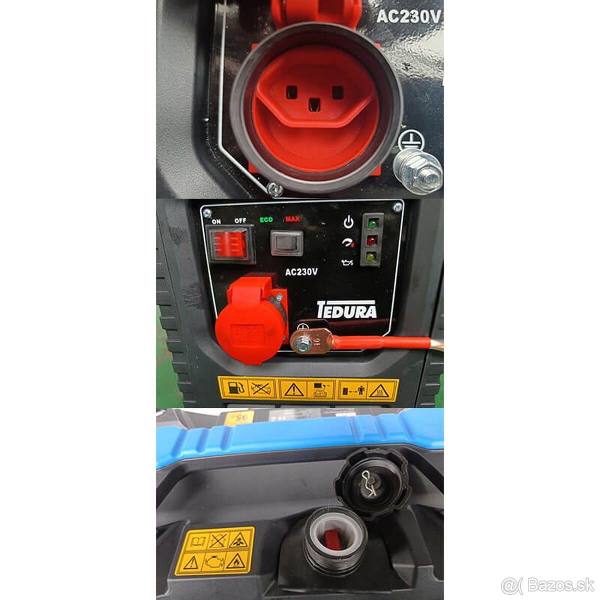 Benzínový generátor 2000 W – 4-taktný motor (NOVÝ) - 3