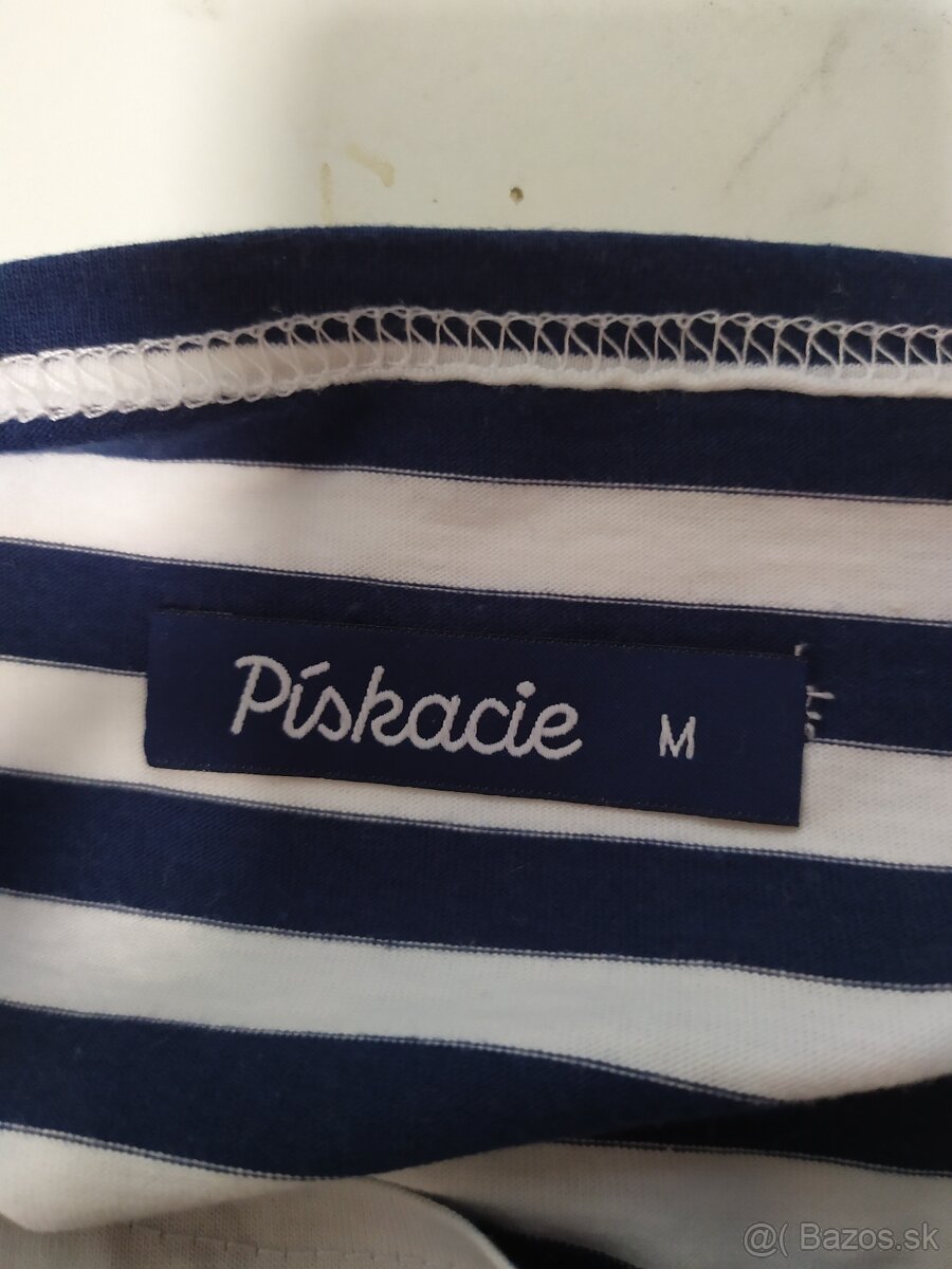 Pásikavé tričko Pískacie - 3