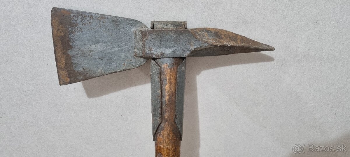 Stará hasičská sekera - originál, nie replika - 3