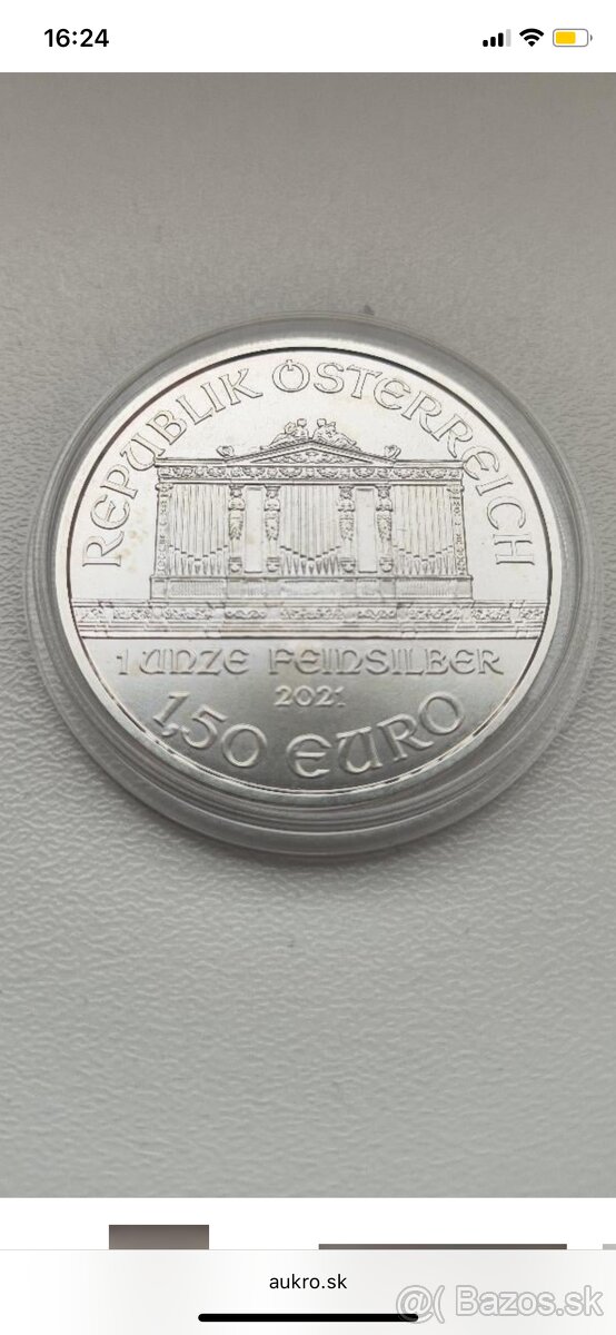 Investičné striebro, strieborné mince - 3