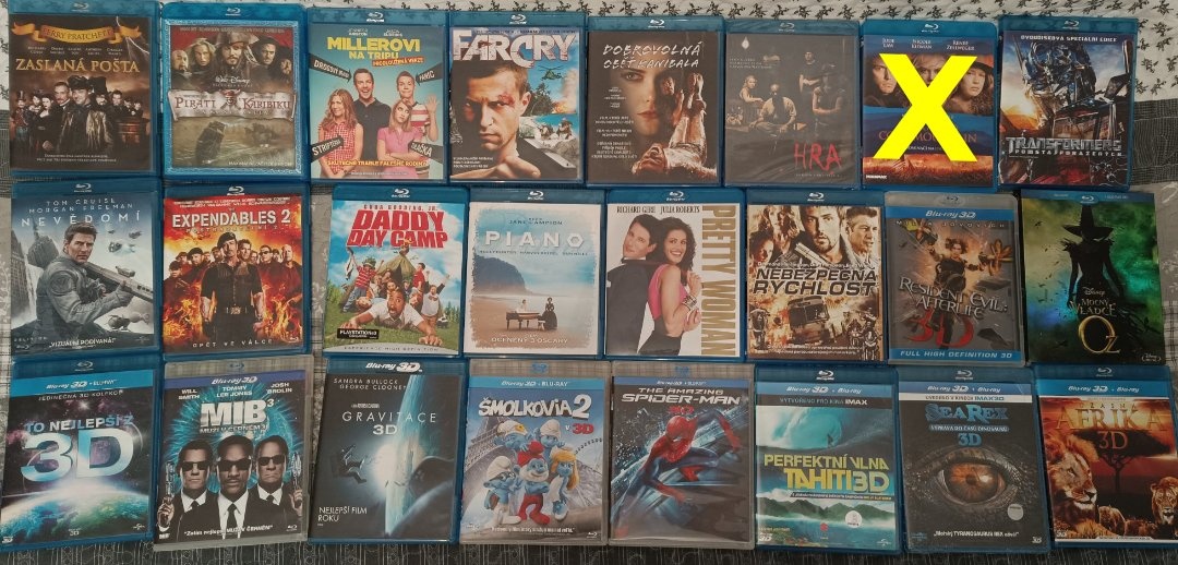 Predám filmy Blue Ray disc - 3