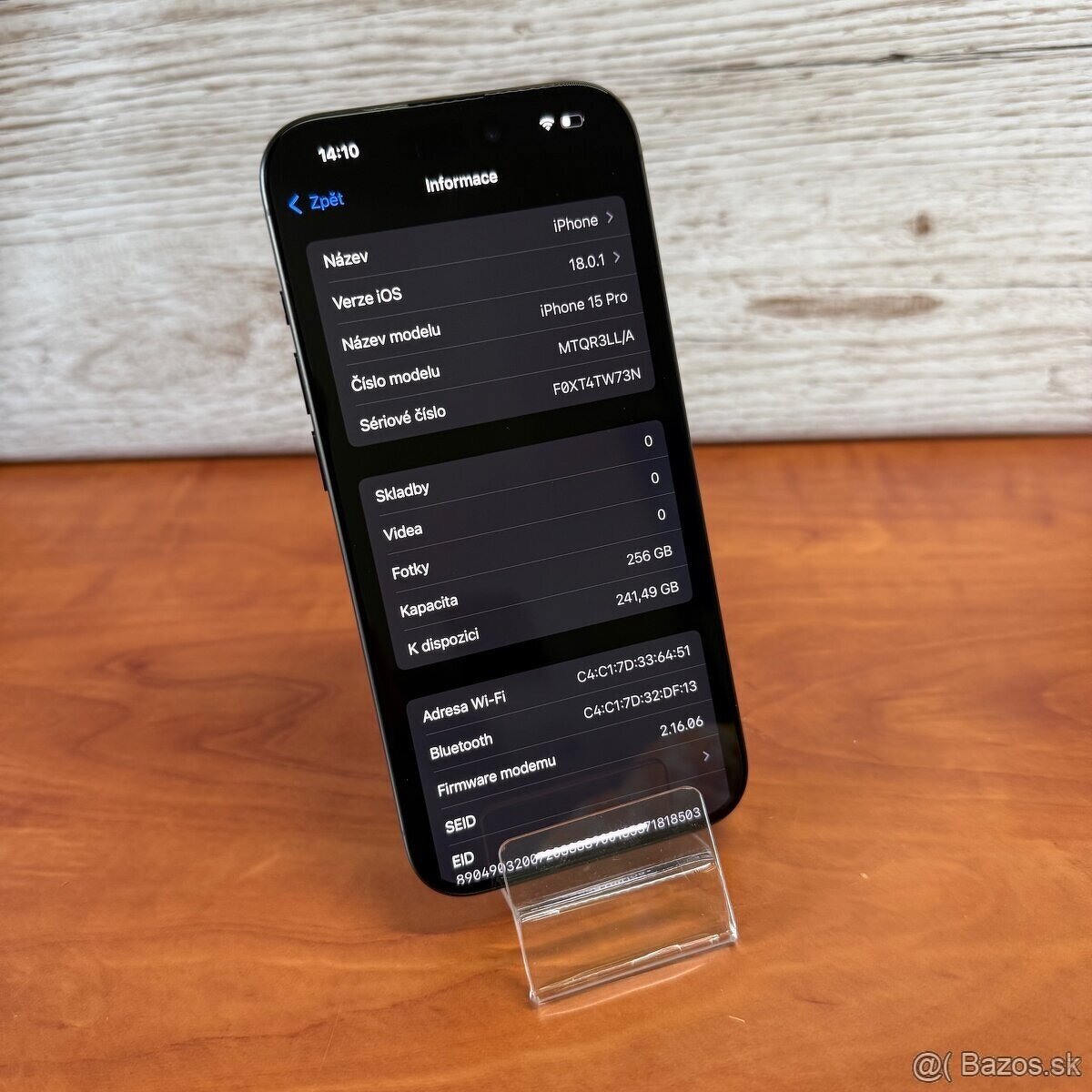 iPhone 15Pro 256GB Top stav - 3