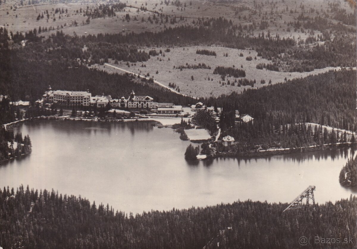 Staré pohľadnice Vysoké Tatry, Javorina, Štrbské pleso - 3