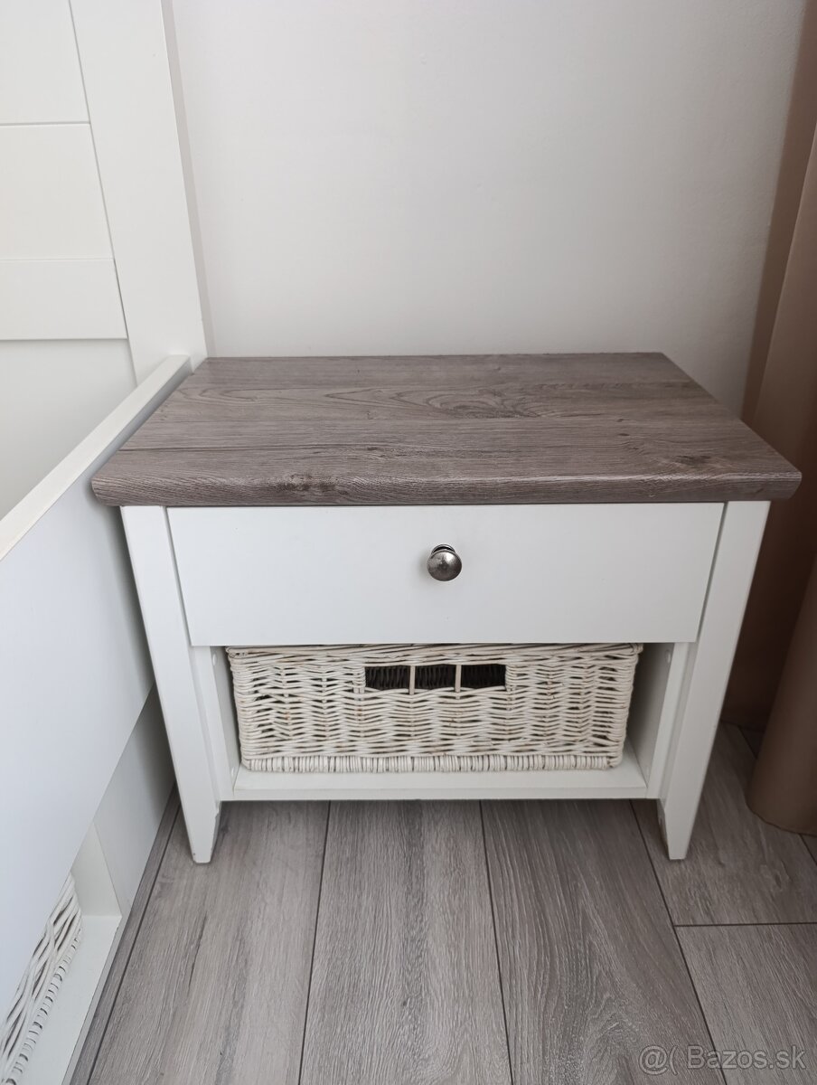 Manželská posteľ 180x200 +stolíky - 3