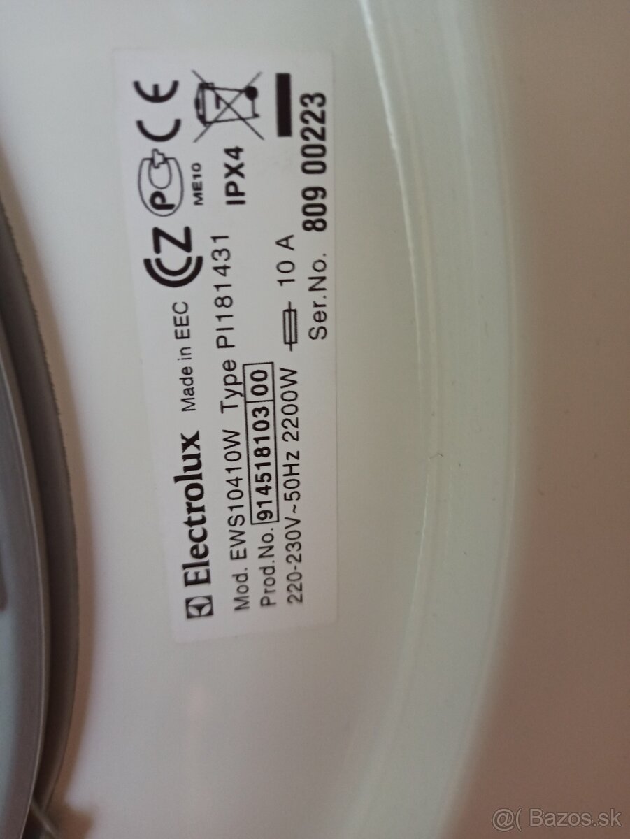 Elektrolux pracka - 3