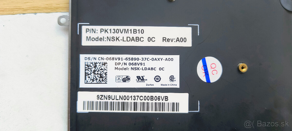 Klávesnica Dell NSK-LDABC CZ / Podsvietená - 3