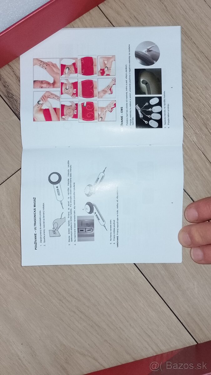 Ultrasonický masážny prístroj inSPORTline Valeri - 3