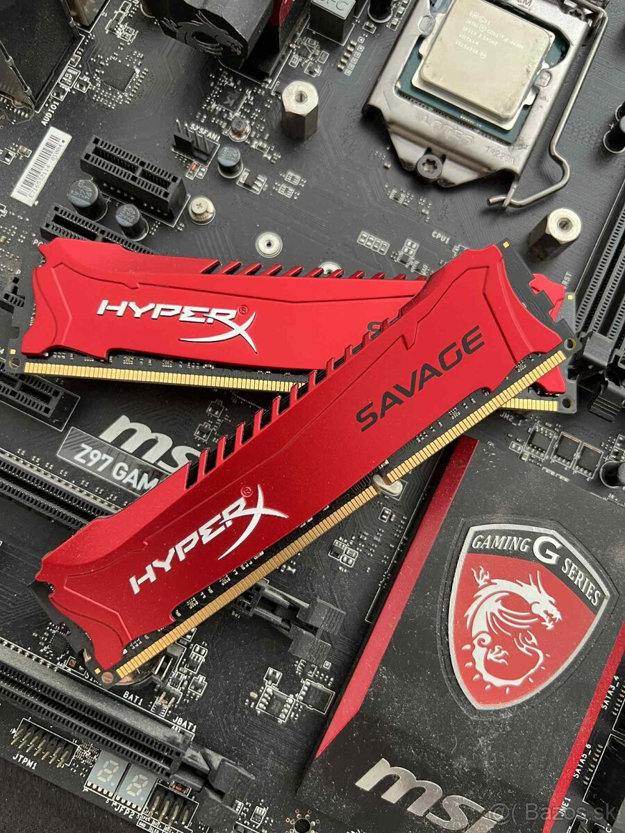 i5 4590K + 2x ddr3 8gb ram - 3