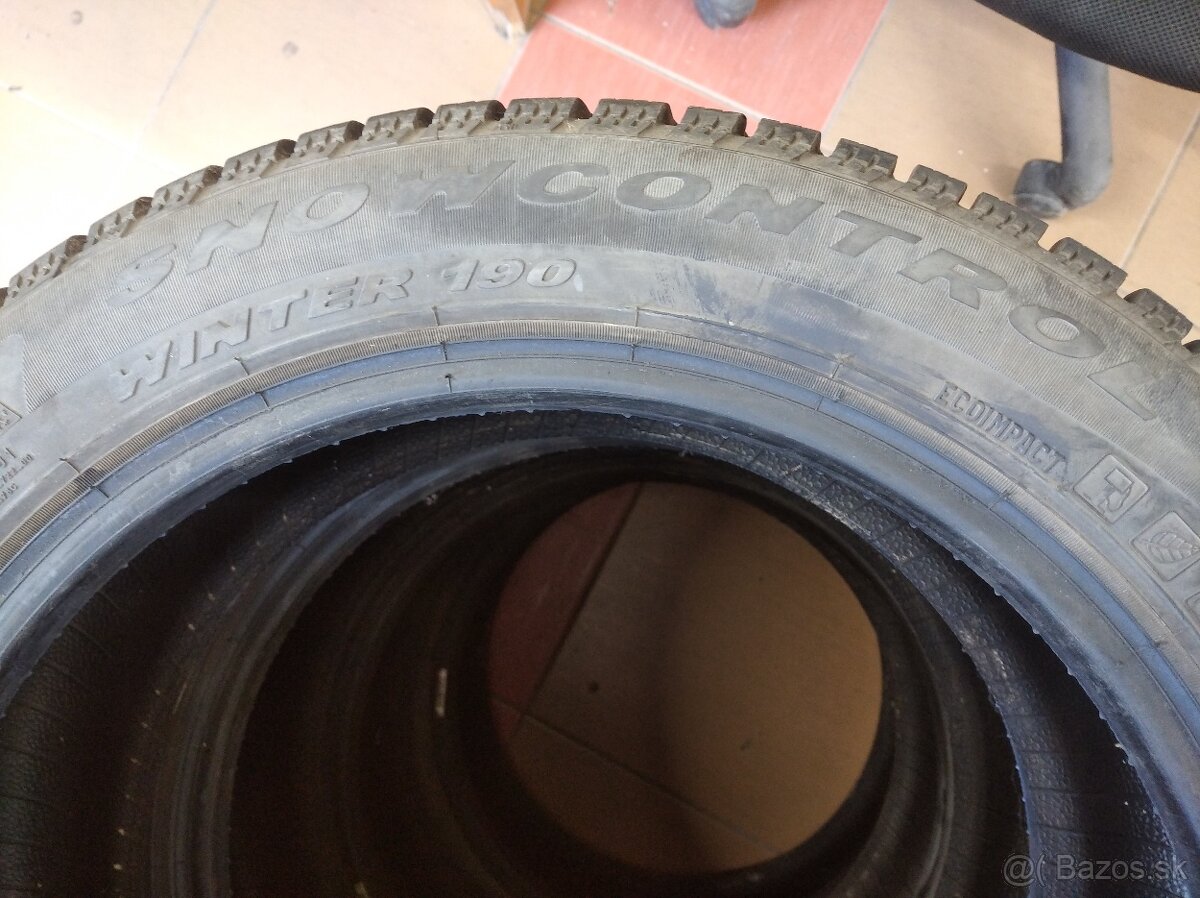 Zimné pneu značky PIRELLI 185/55 R 16 - 3