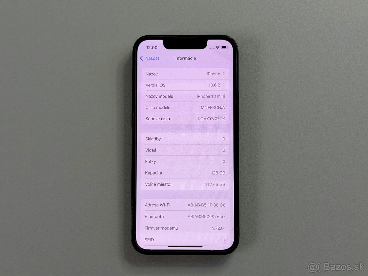 PREDAM/ VYMENIM IPHONE 13 MINI + OBAL + OCHRANE SKLO - 3