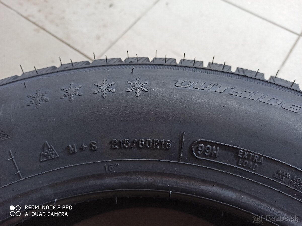 zimne pneu 215/60 R16 - 3