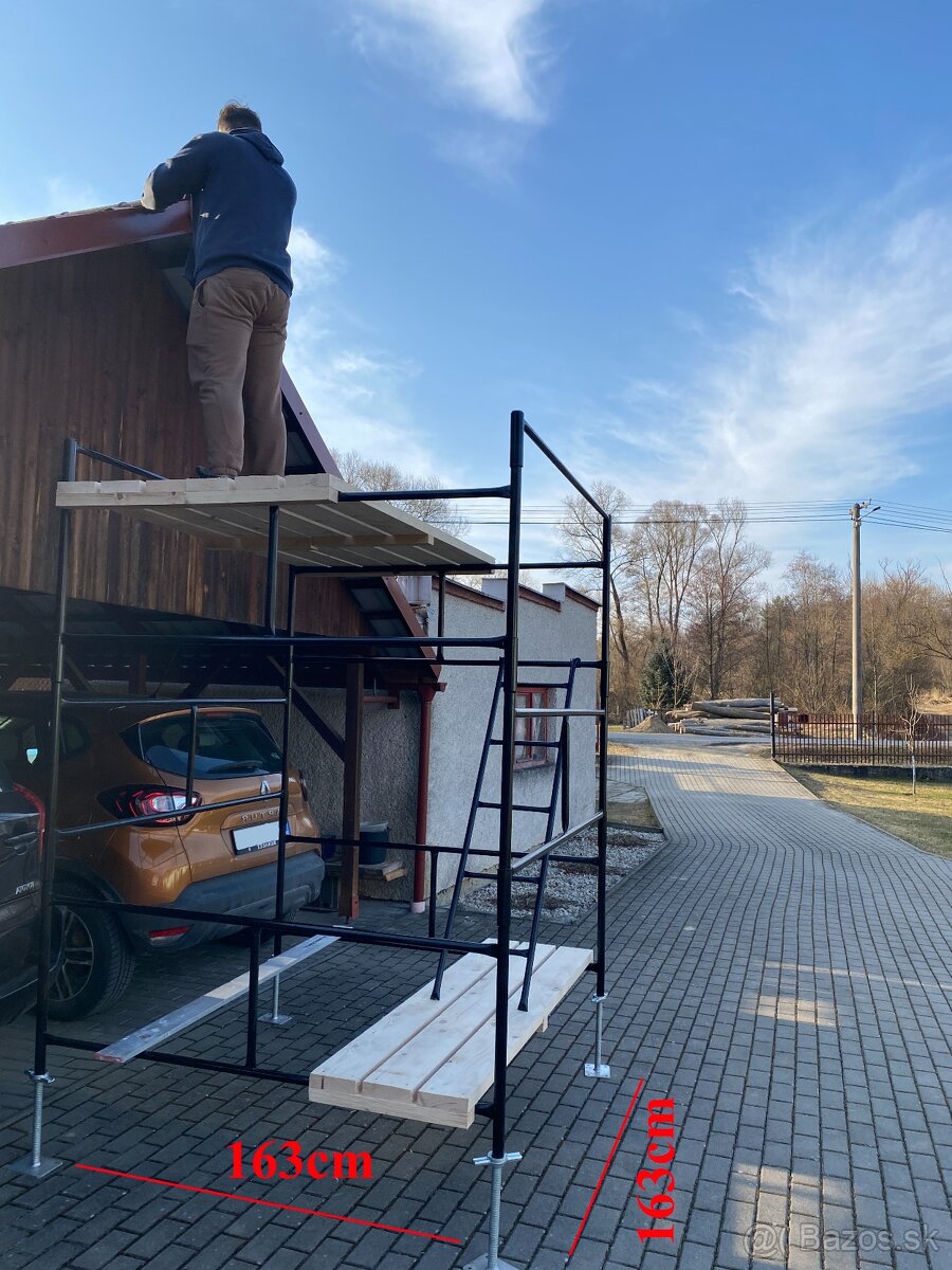 Rámové lešenie pracovná výška 4m - 3