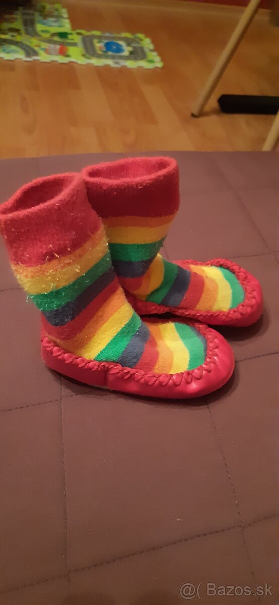 Ponožkové mokasíny veľ. 12-18 mesiacov - 3
