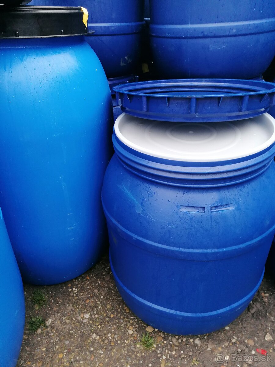 Plastové sudy 150L ,,,pri dohode možnosť dopraviť - 3