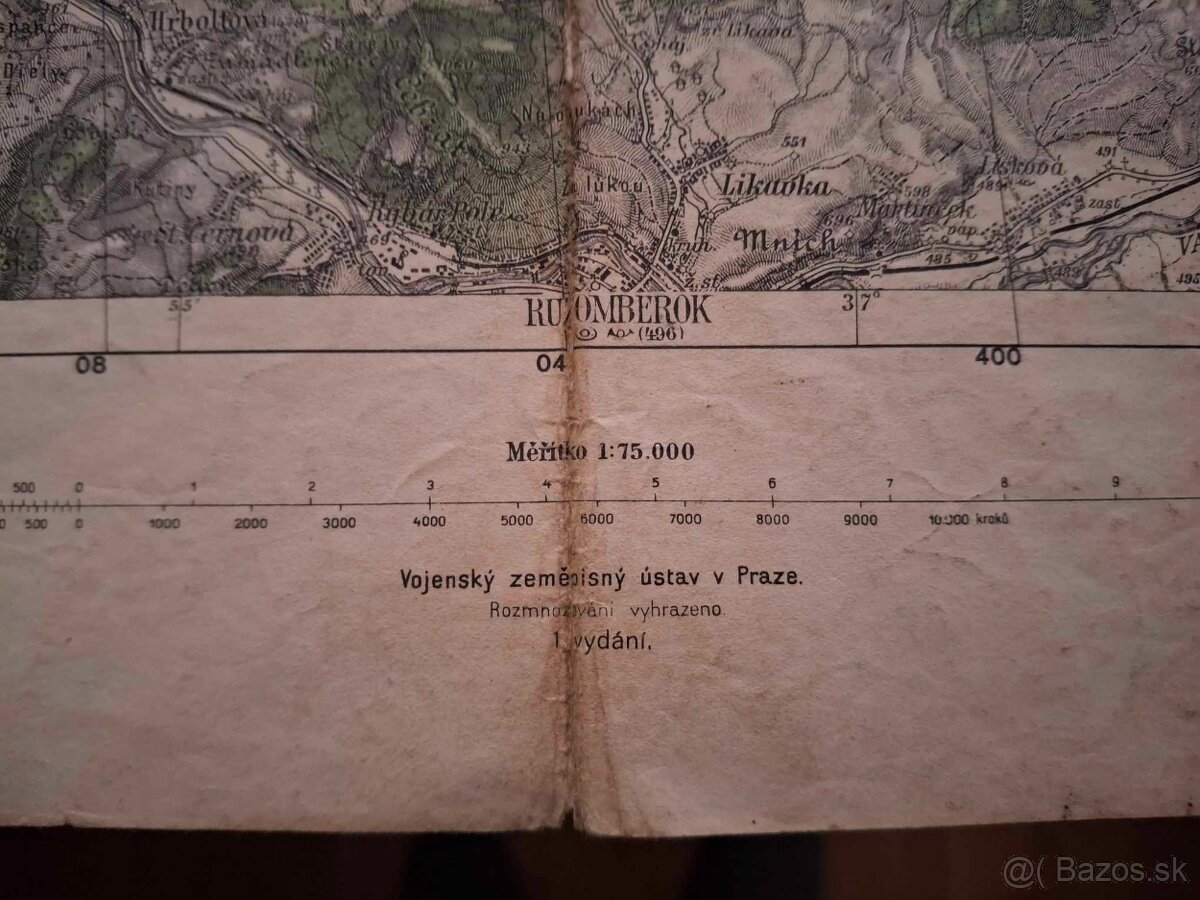 Staršie vojenské mapy - 3