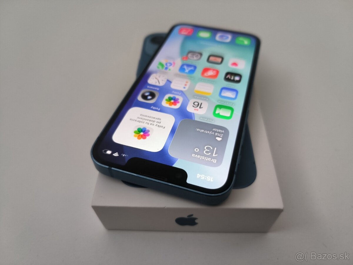 apple iphone 13 mini 128gb Blue / Batéria 100% - 3