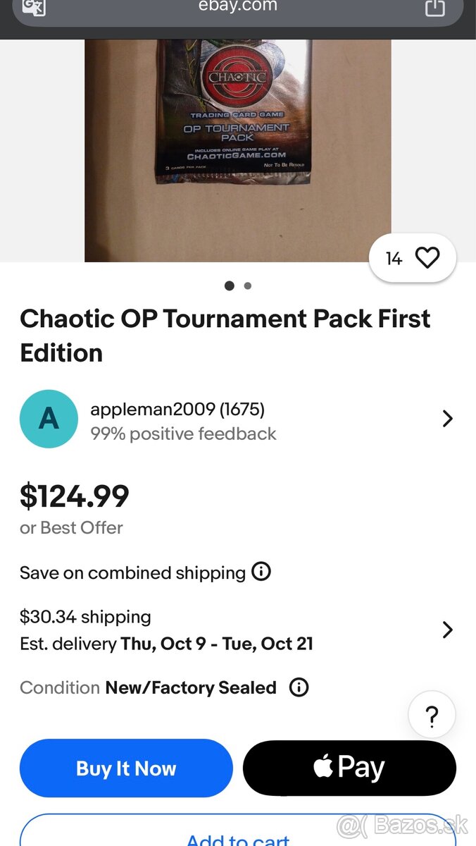 Chaotic TCG - 3