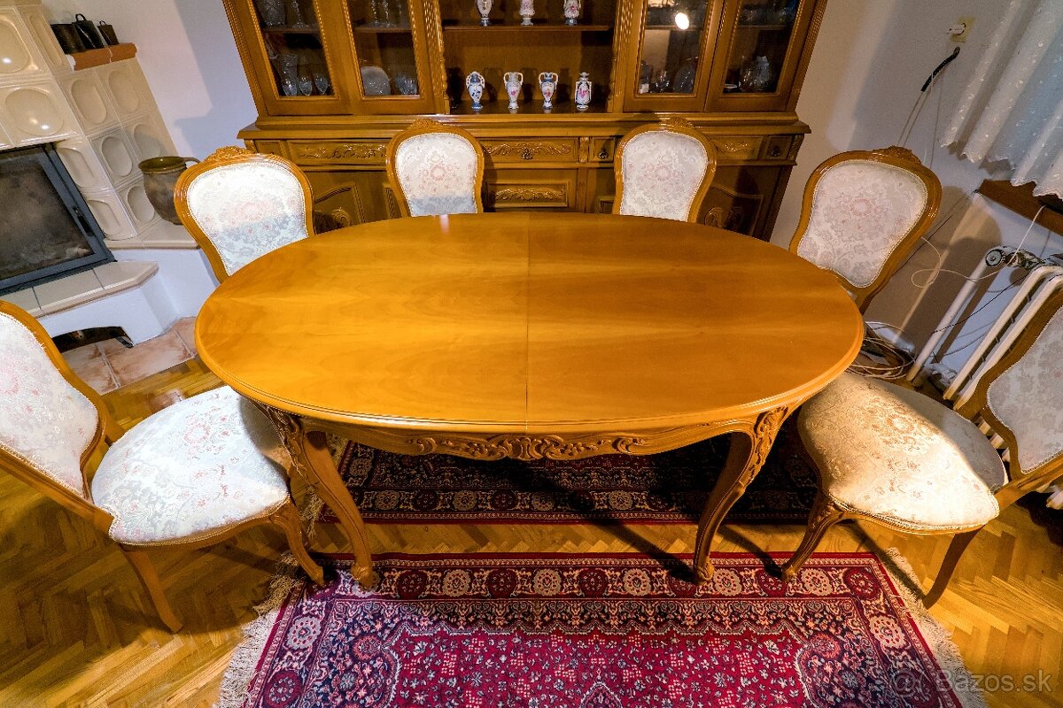 Elegantná duša minulosti luxusná rustikálno-baroková jedáleň - 3