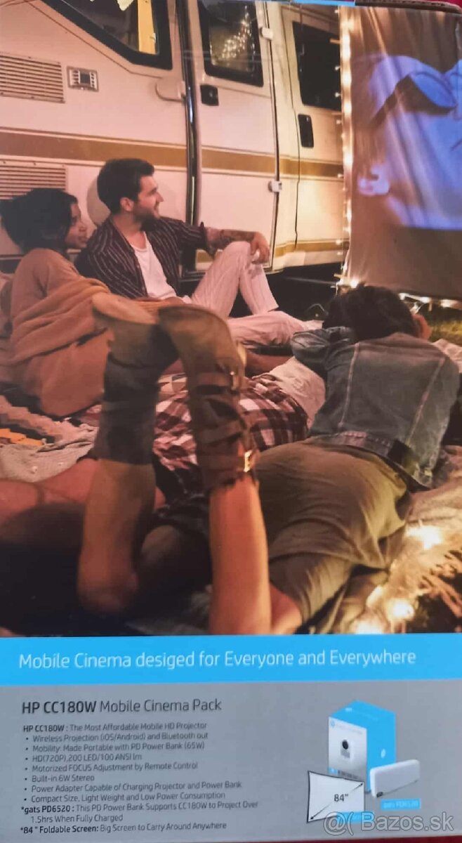 Projektor HP CC180W - 3