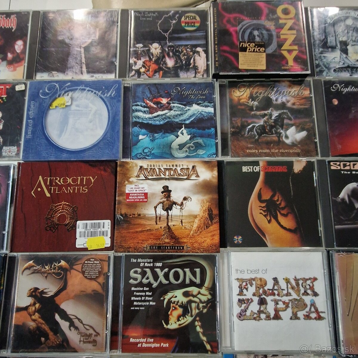 CD-čka...BLACK SABBATH,OZZY OSBOURNE,BLACKMORES NIGHT..... - 3