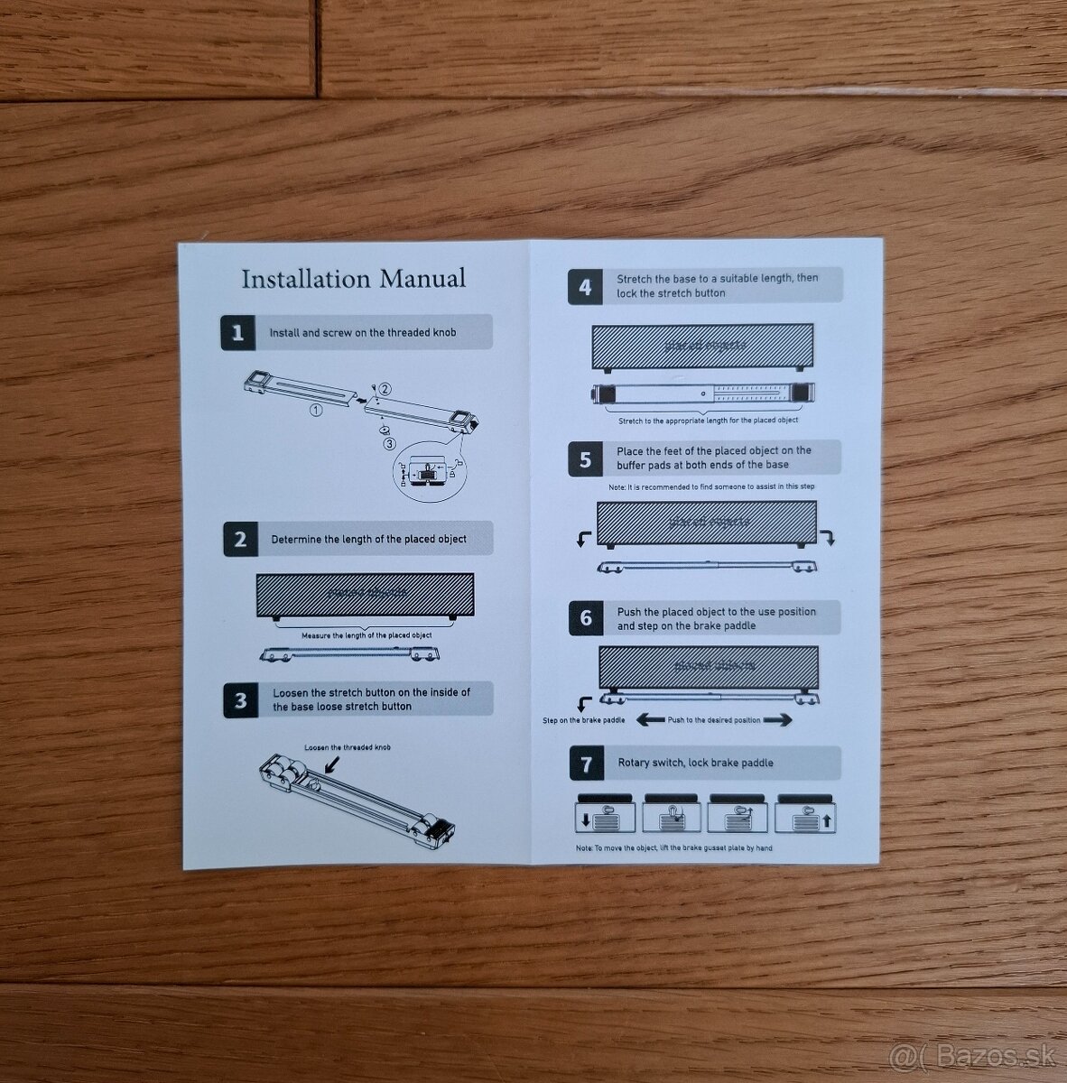 Posuvné valčeky pod spotrebiče - 3