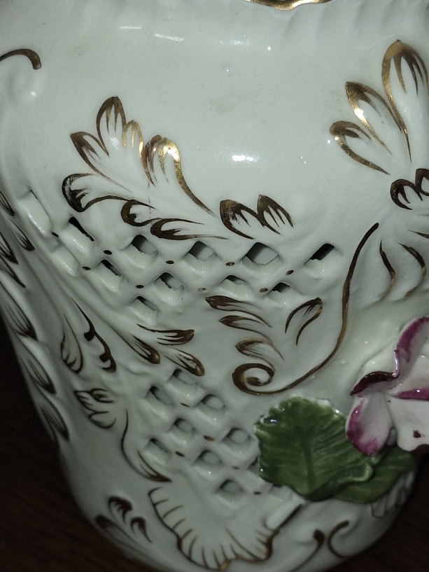 PORCELÁNOVÁ STARÁ VÁZA - 3