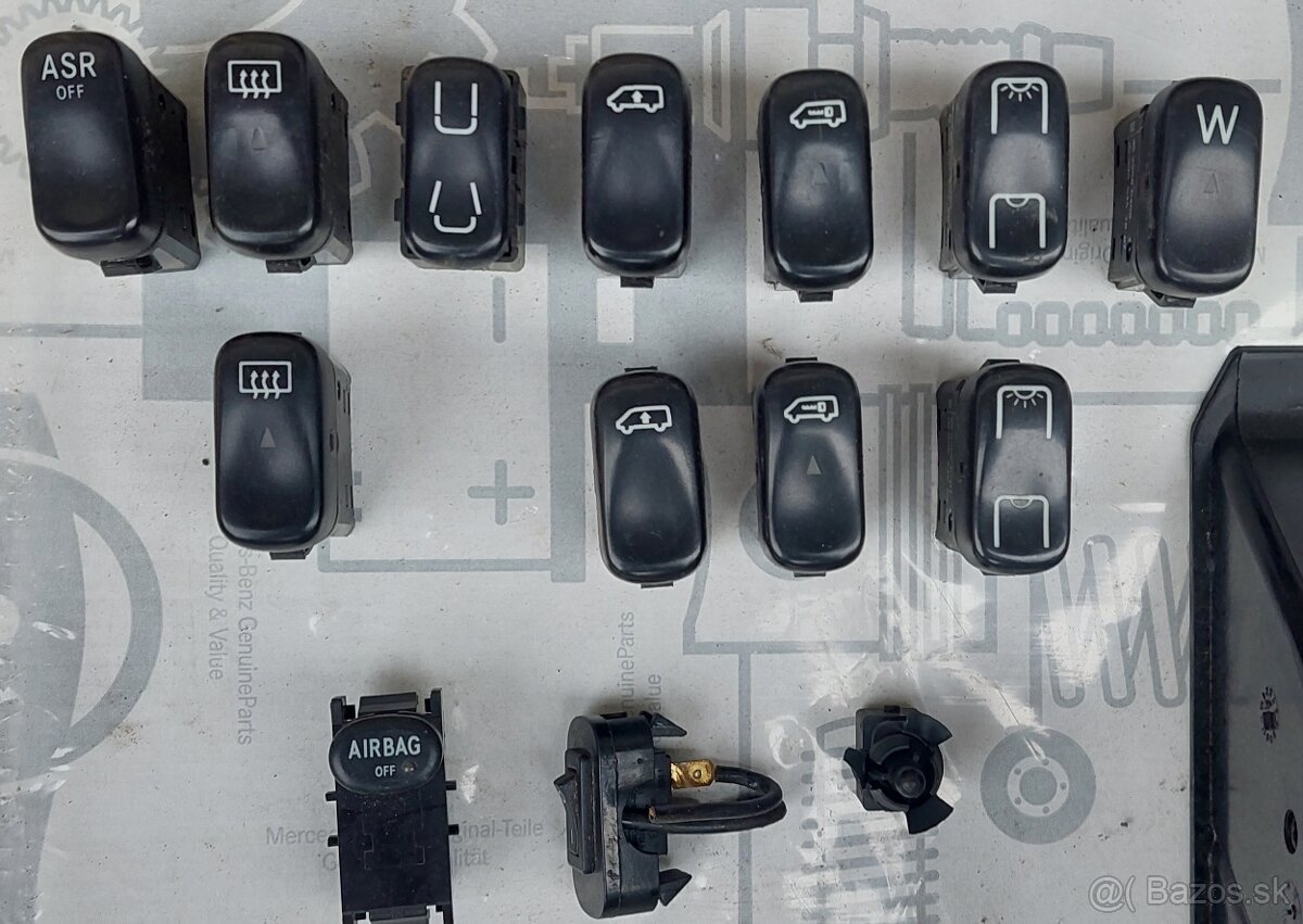 W638 VITO:Blinkry/Stínítka/Zámky/Svazky dveř/Lampy - 3