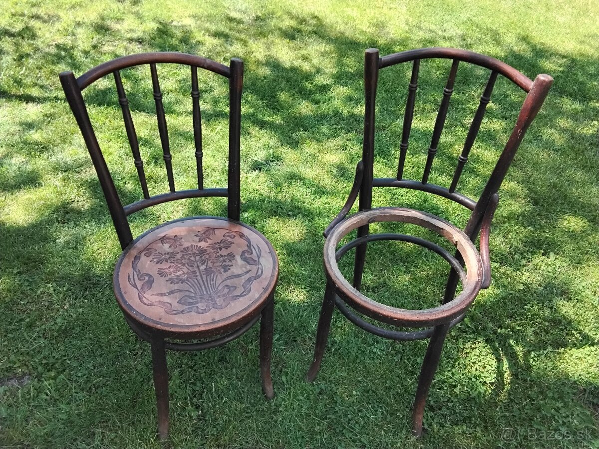 Staré stoličky, okrúhle stôl... - 3