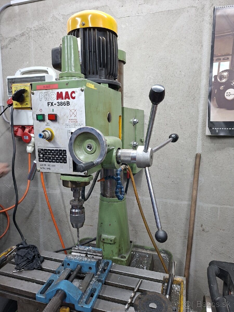 Stojanova vŕtačka s frezou pro- mac - 3