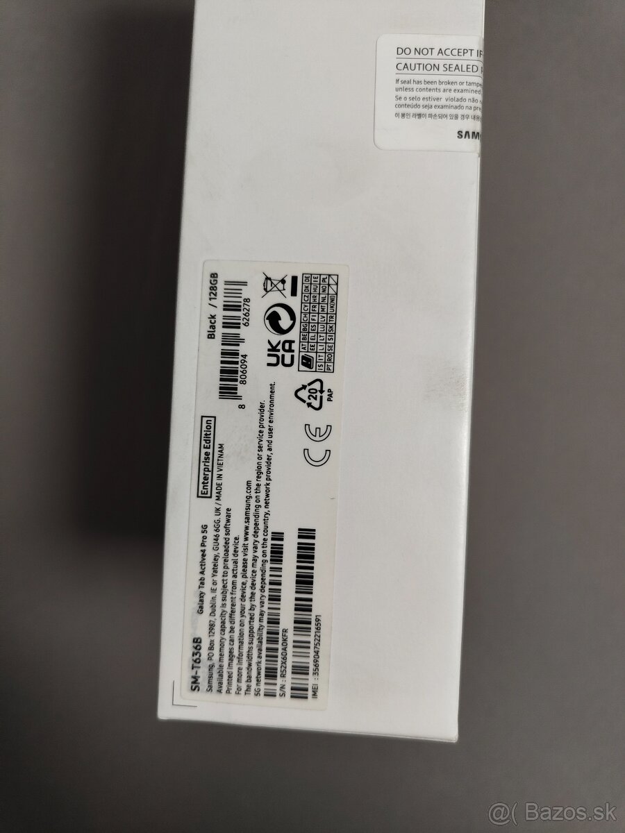 Nový a nerozbalený Samsung Galaxy Tab Active 4 Pro 5G - 3