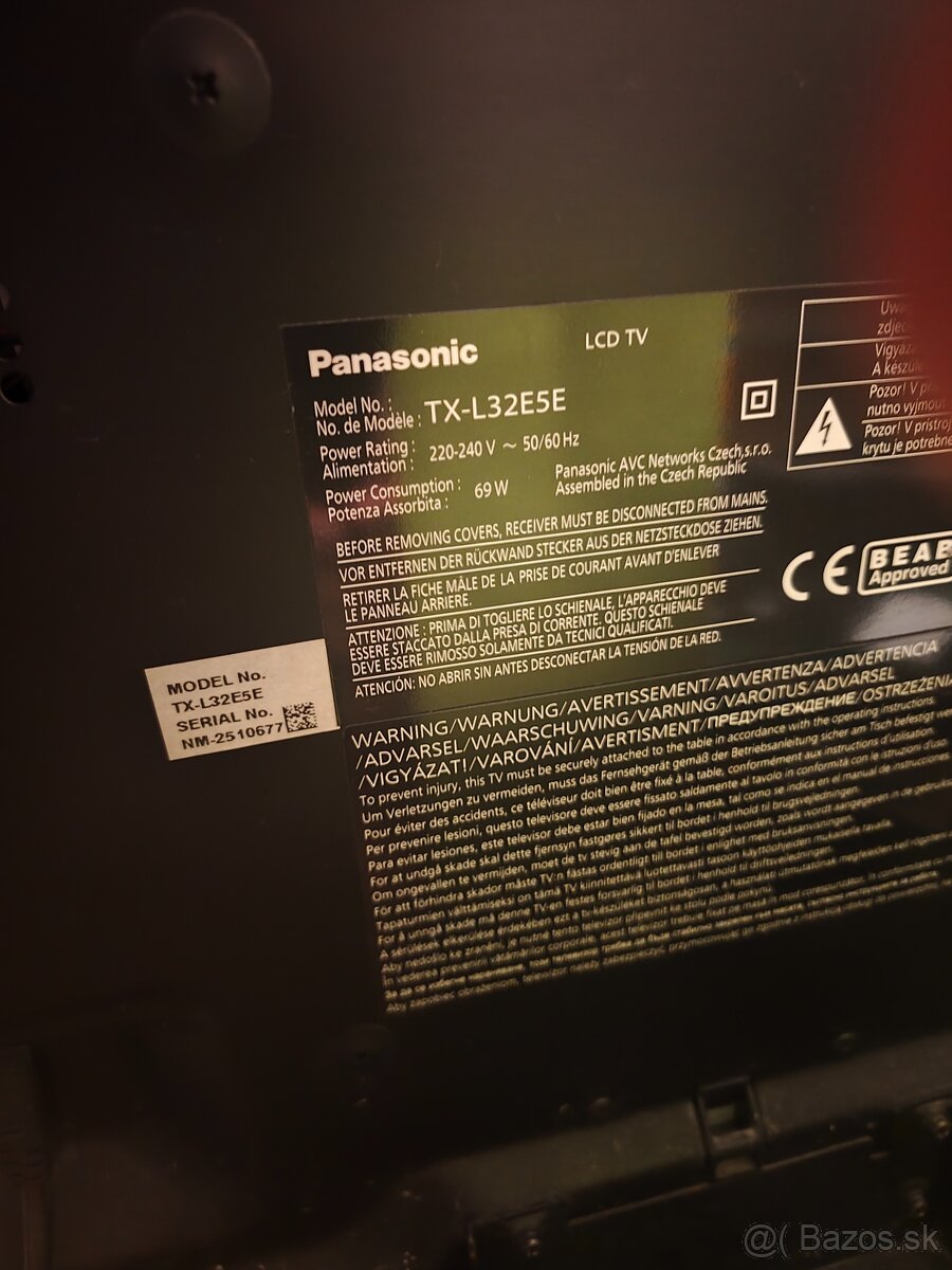 32" Panasonic VIERA TX-L32E5E - 3