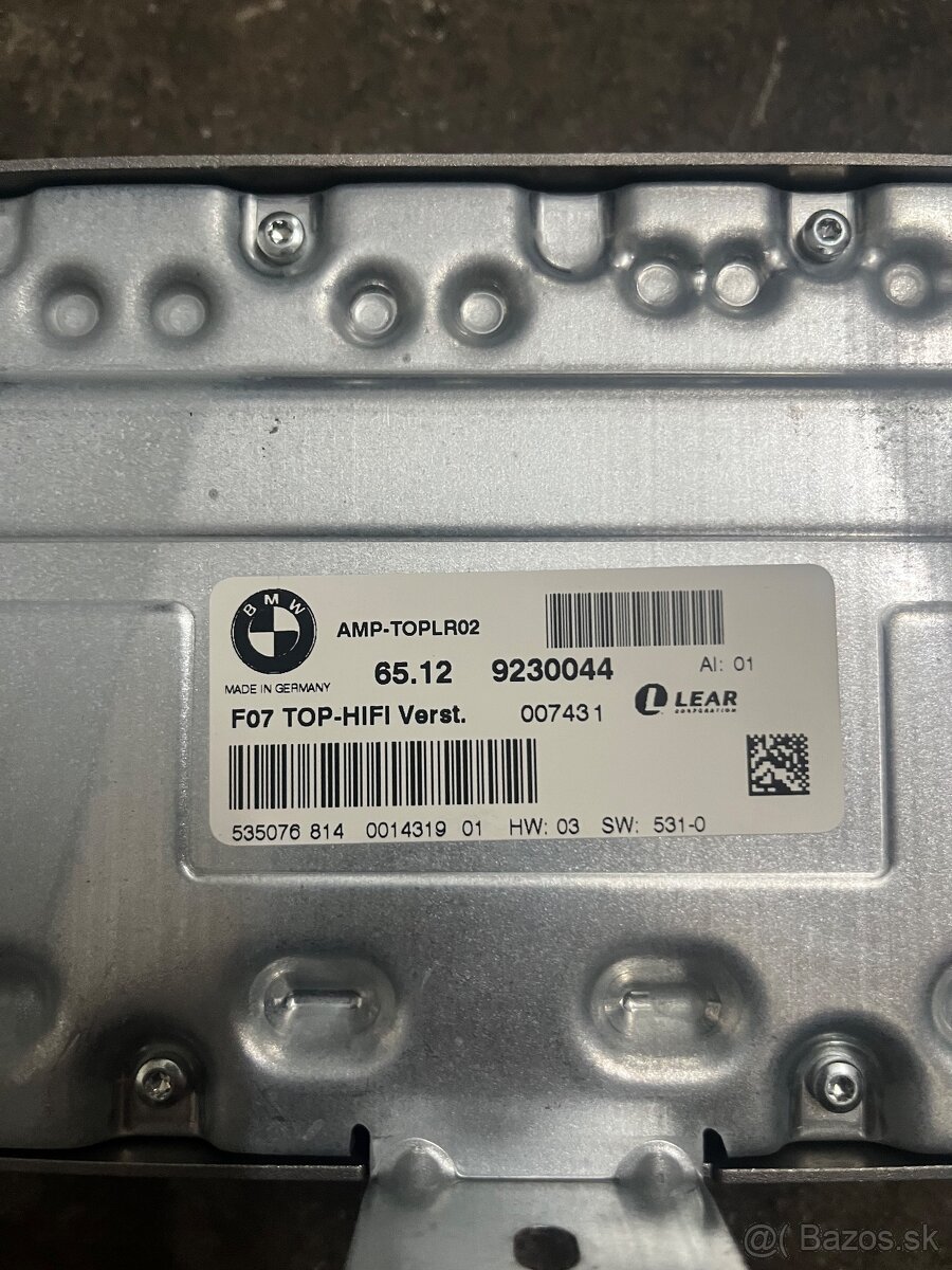 BMW zosilňovače HARMAN LOGIC atd - 3