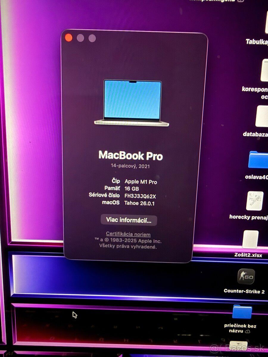 MacBook Pro 14” M1 Pro – 16GB RAM / 512GB SSD - 3