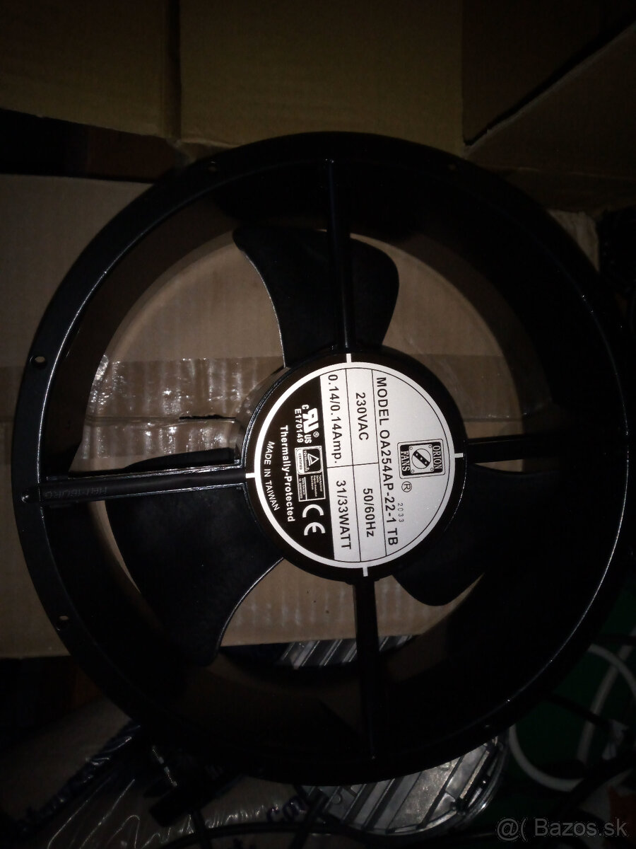 Axiálné ventilátory - 3