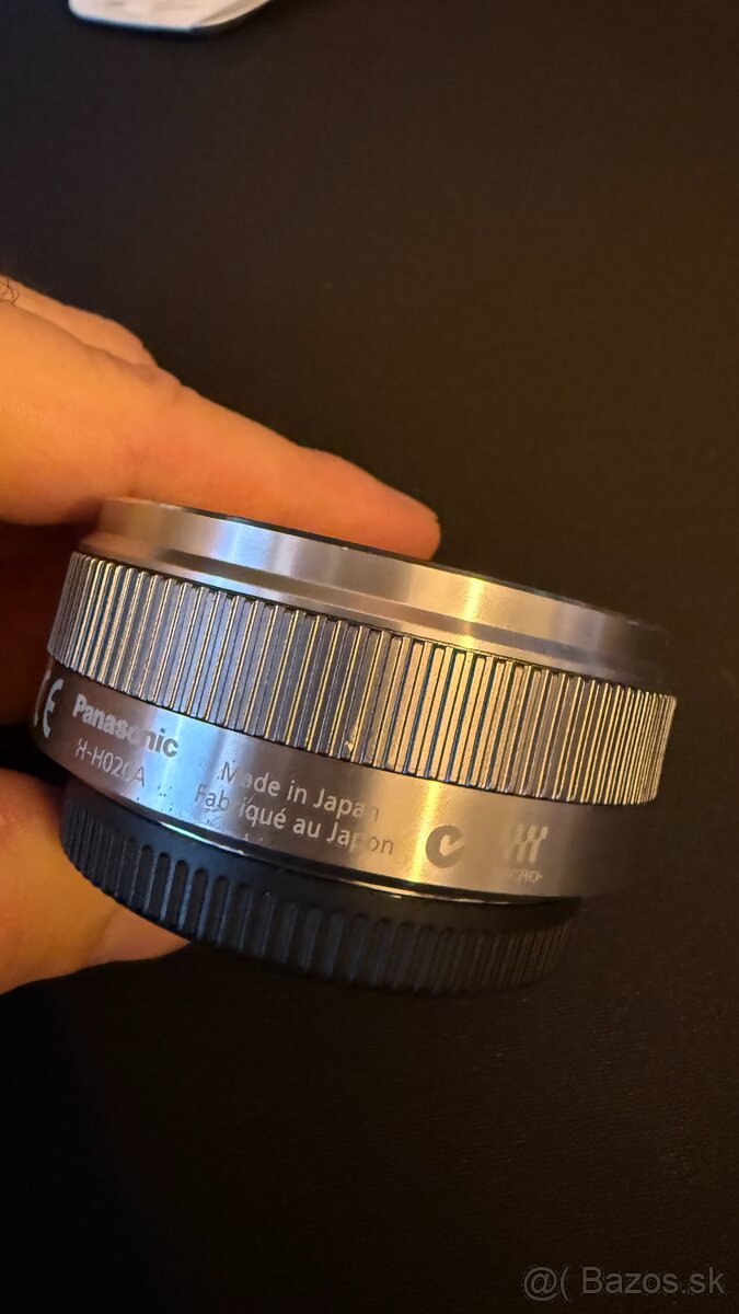 panasonic lumix ASPH 20mm F1.7 made in Japan - 3