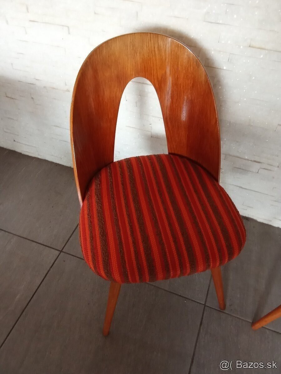 Retro stoličky Antonín Šuman 2 ks - 3