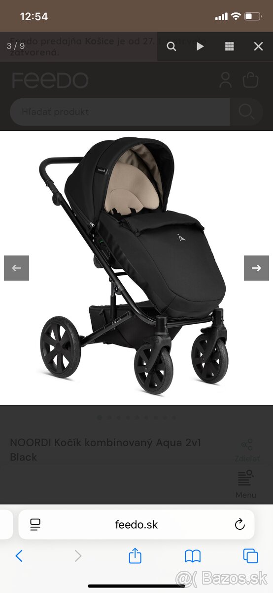 Noordi Aqua 2v1 kočík - 3