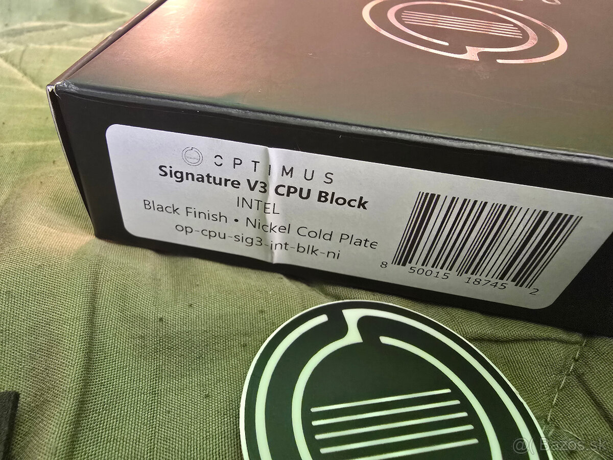 Optimus Signature V3 CPU Block - Intel - 3