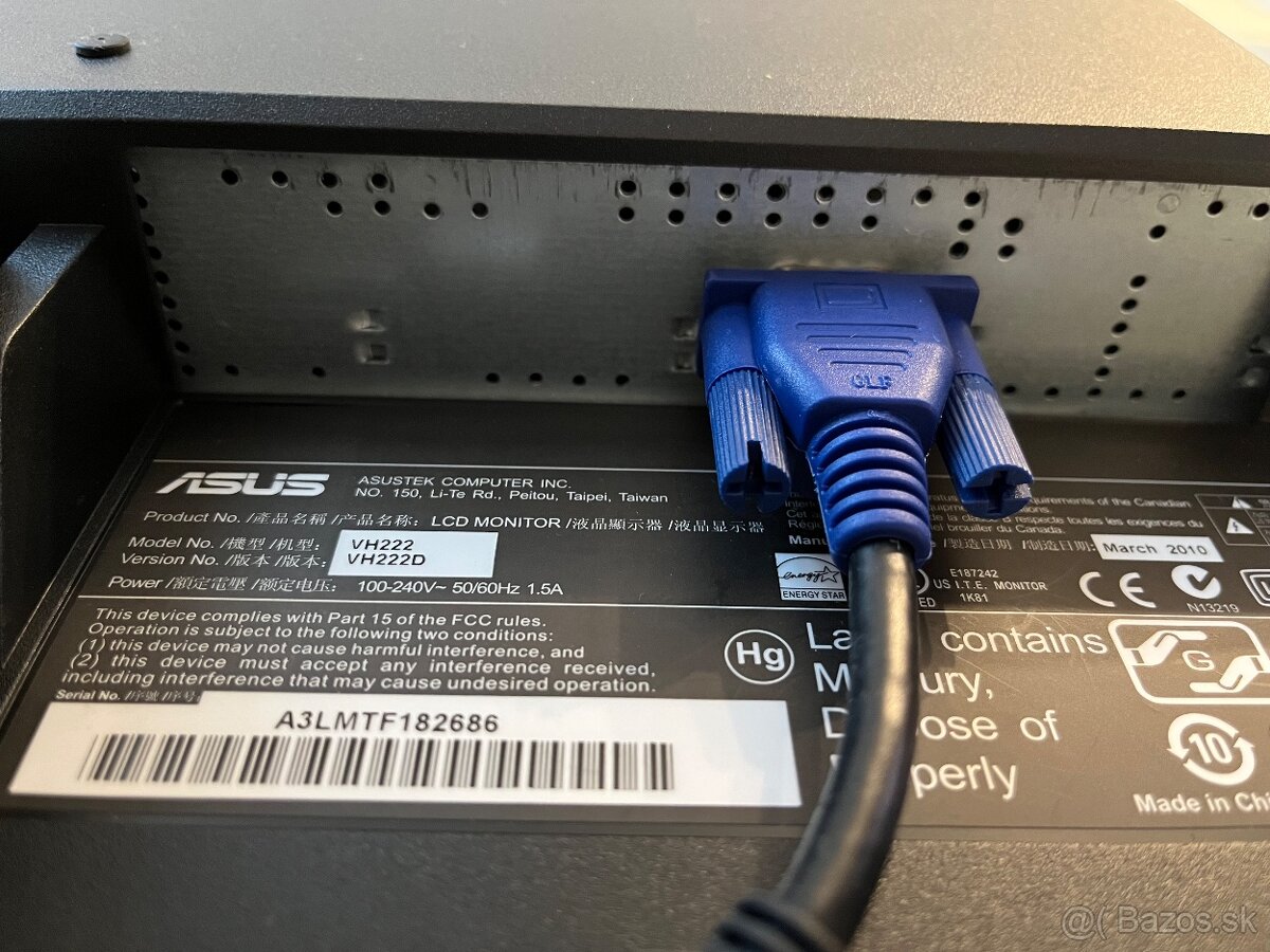 Predam LCD monitor Asus VH220D - 3