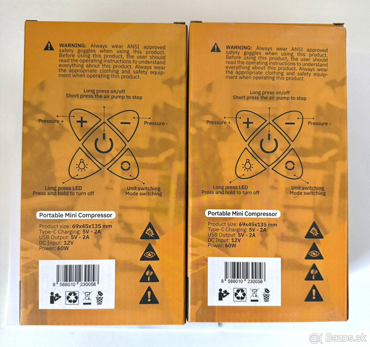 Predám vzduchový kompresor AirFox Go GA-140B - 3