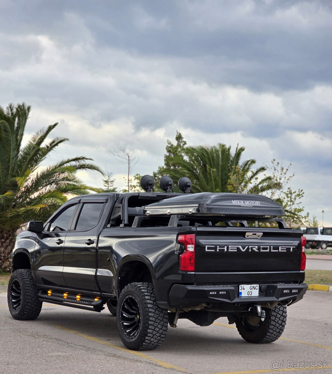 Zadný pevnostný náraznik Chevy Silverado 2019