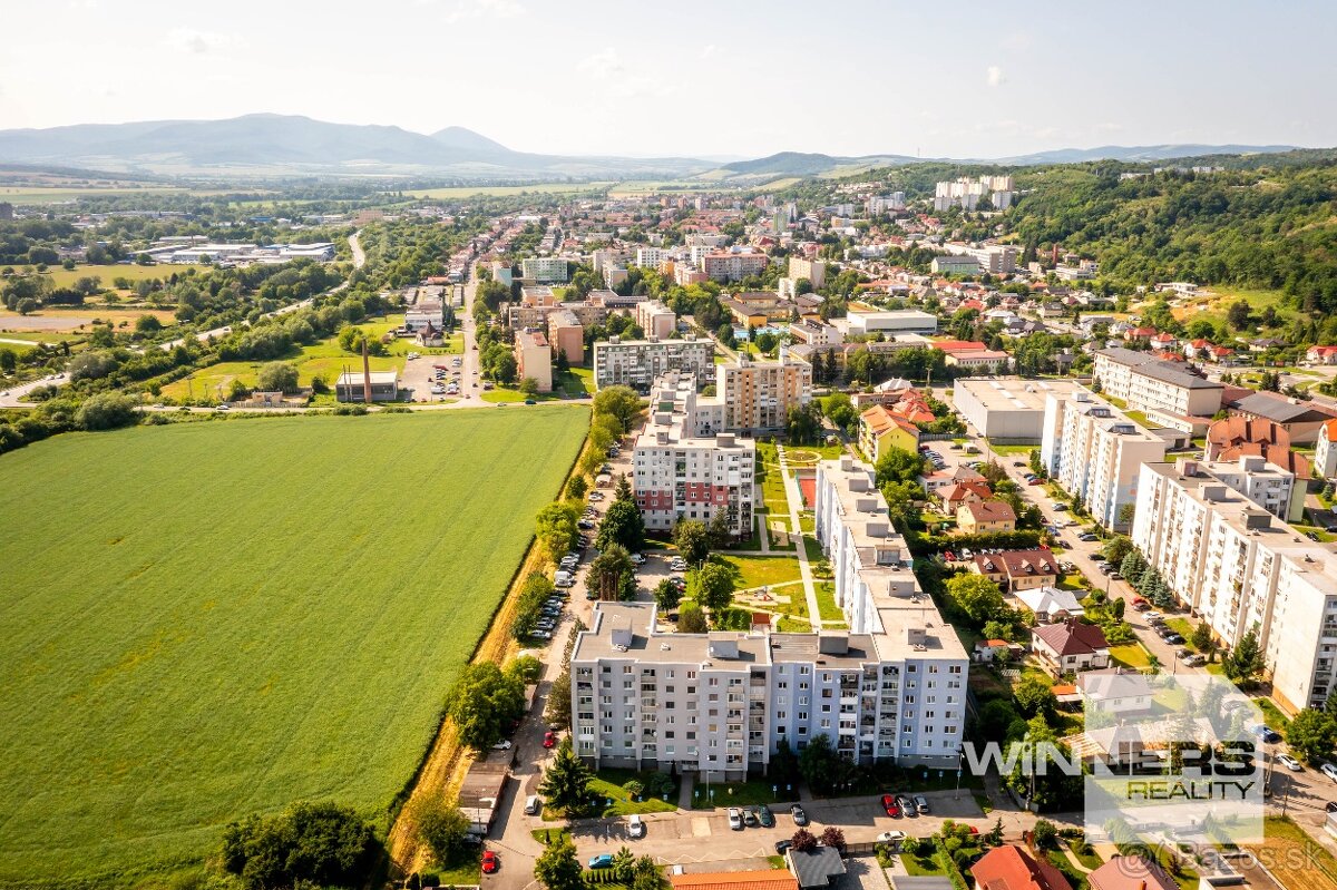 Na predaj priestranný 3-izbový byt vo Vranove n.T. - 3