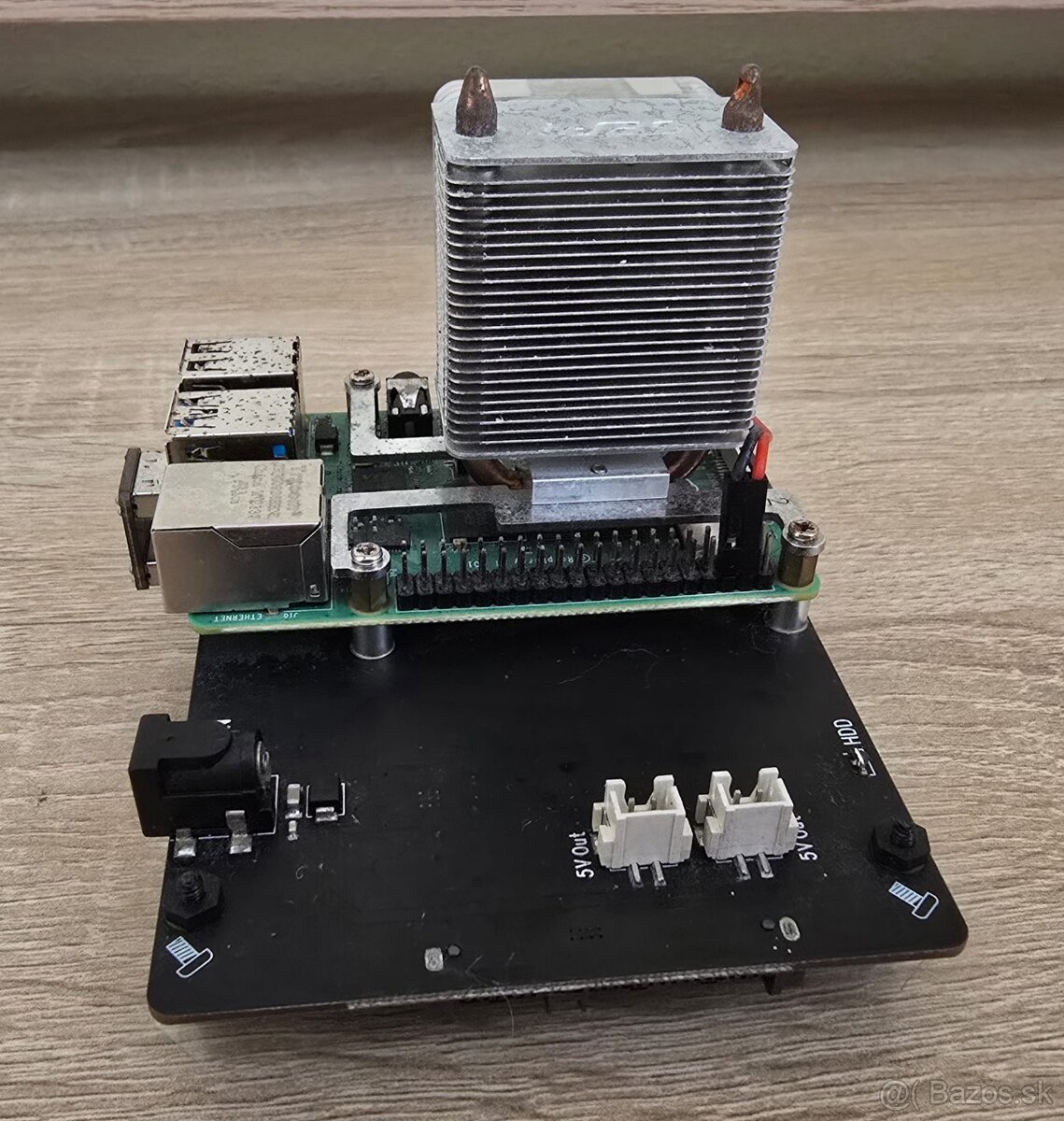 Raspberry Pi 4 model B 8Gb + chladič + doska pre ssd - 3