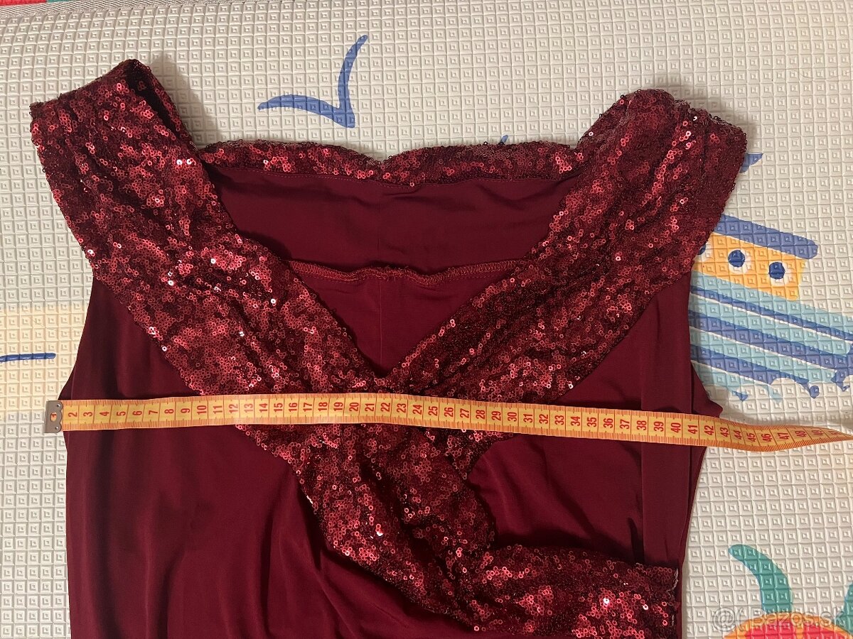 Plesove saty s flitrami - 3