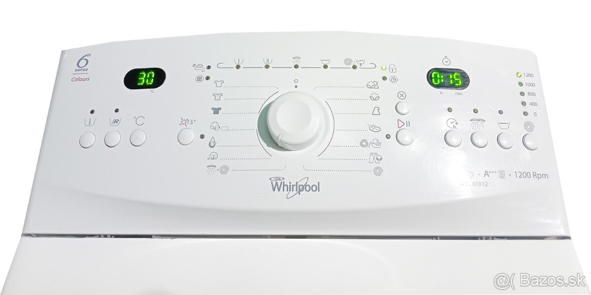 Automatická pračka WHIRLPOOL WTL 60812 - 3