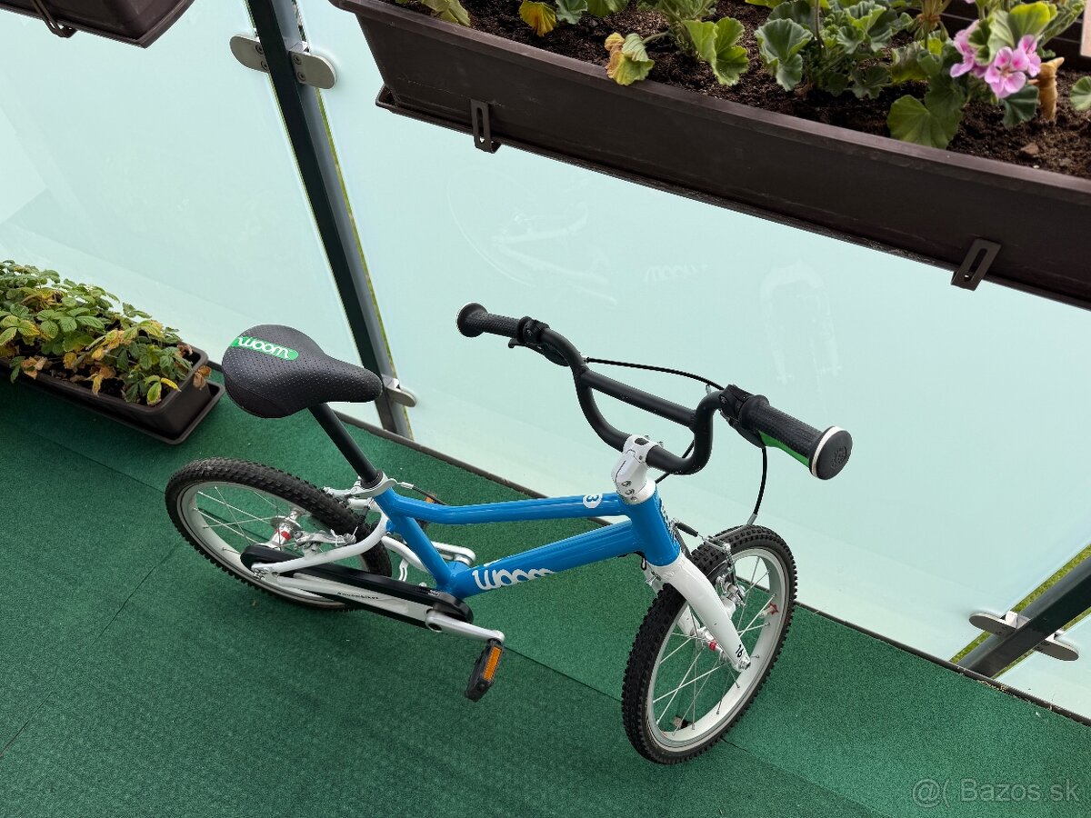 Predám detský bicykel Woom 3 - modrý - 3