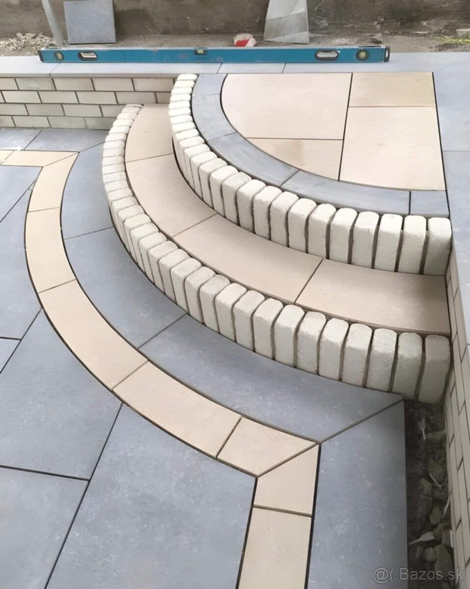 Robíme realizujeme pokládku zámkovej dlažby. - 3