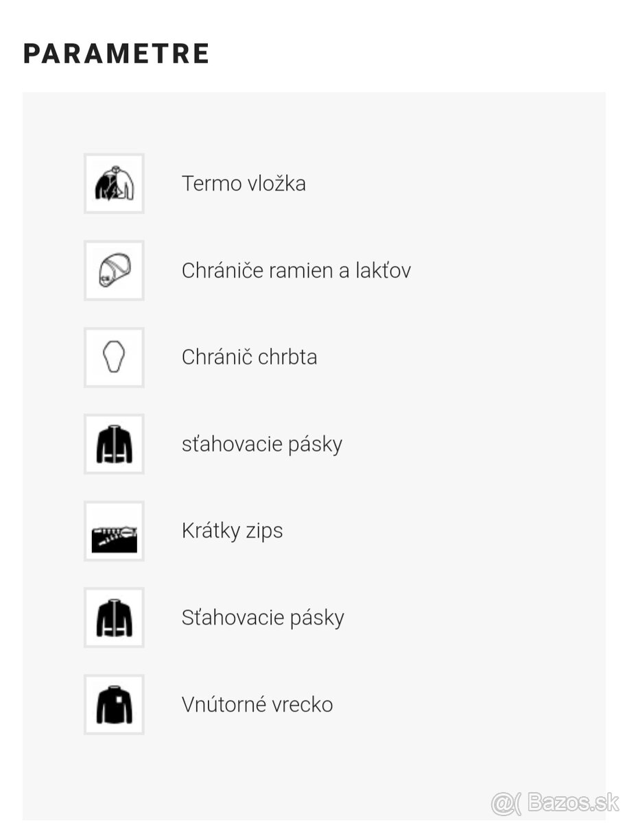 Bunda na motocykel RSA Camuflage šedá L - 3